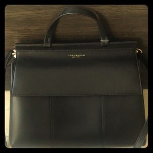 (SOLD) Tory Burch Block T leather Satchel NWT